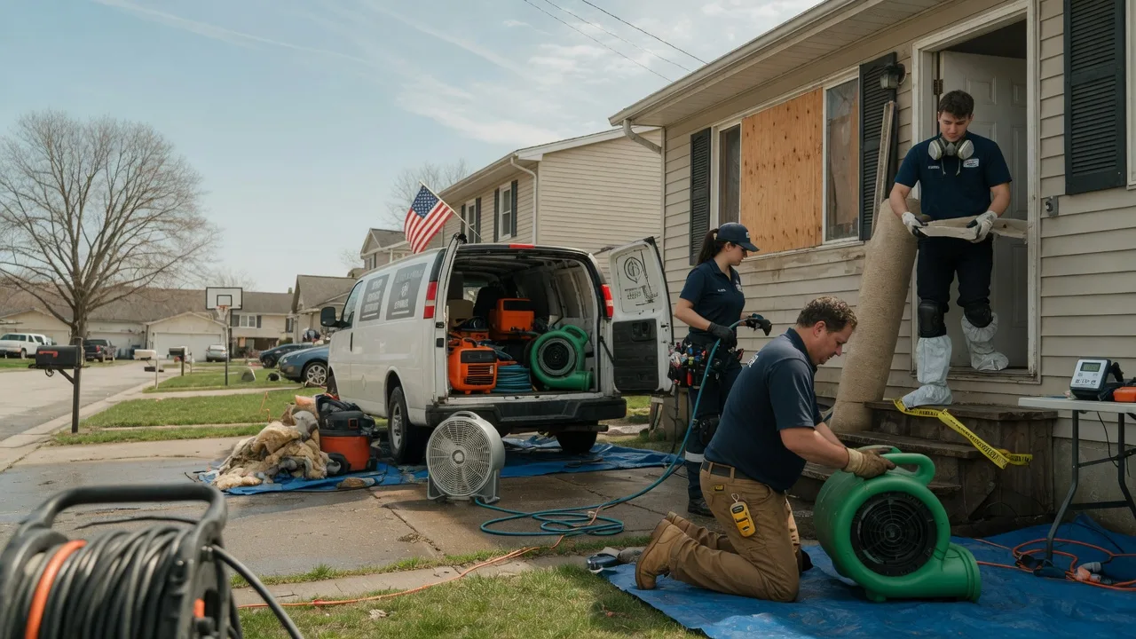 Water Damage Restoration in Adamsville, TN near me